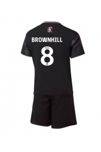 Burnley Josh Brownhill #8 Babytruitje Uit tenue Kind 2024-25 Korte Mouw (+ Korte broeken)